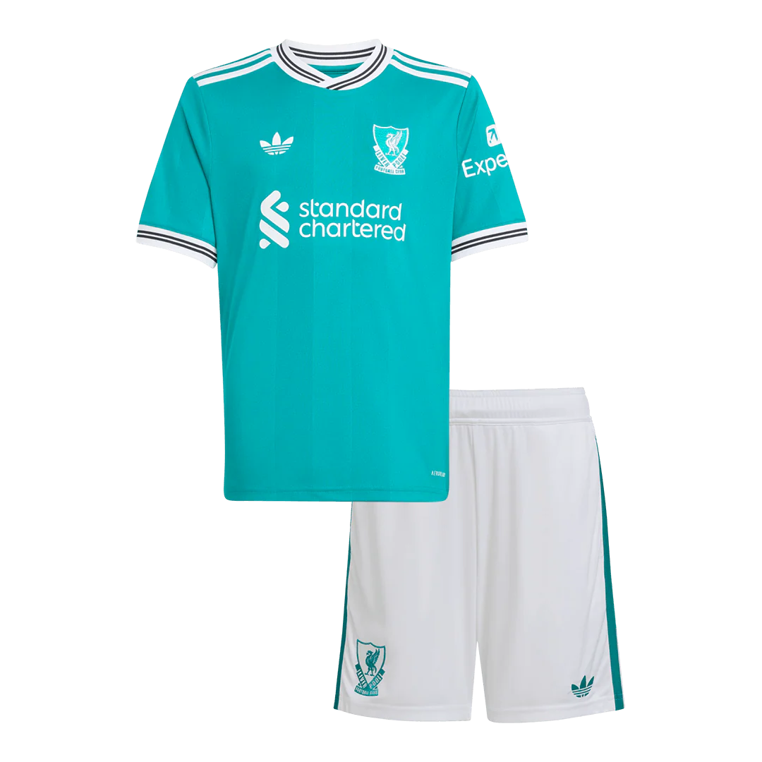 Conjunto Infantil Liverpool 2025/26 Tercera Equipación - Imagen 2