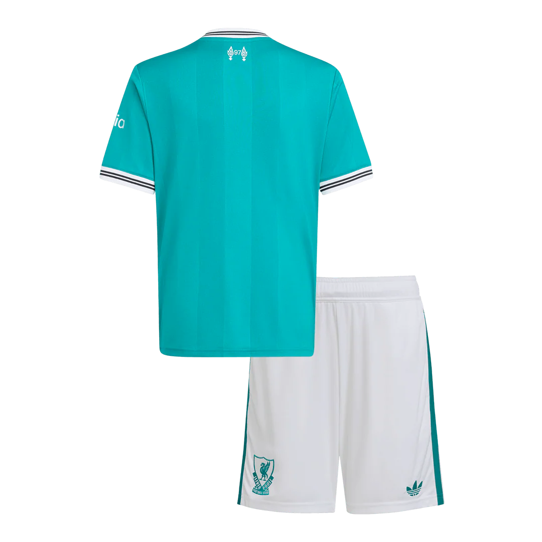 Conjunto Infantil Liverpool 2025/26 Tercera Equipación - Imagen 3