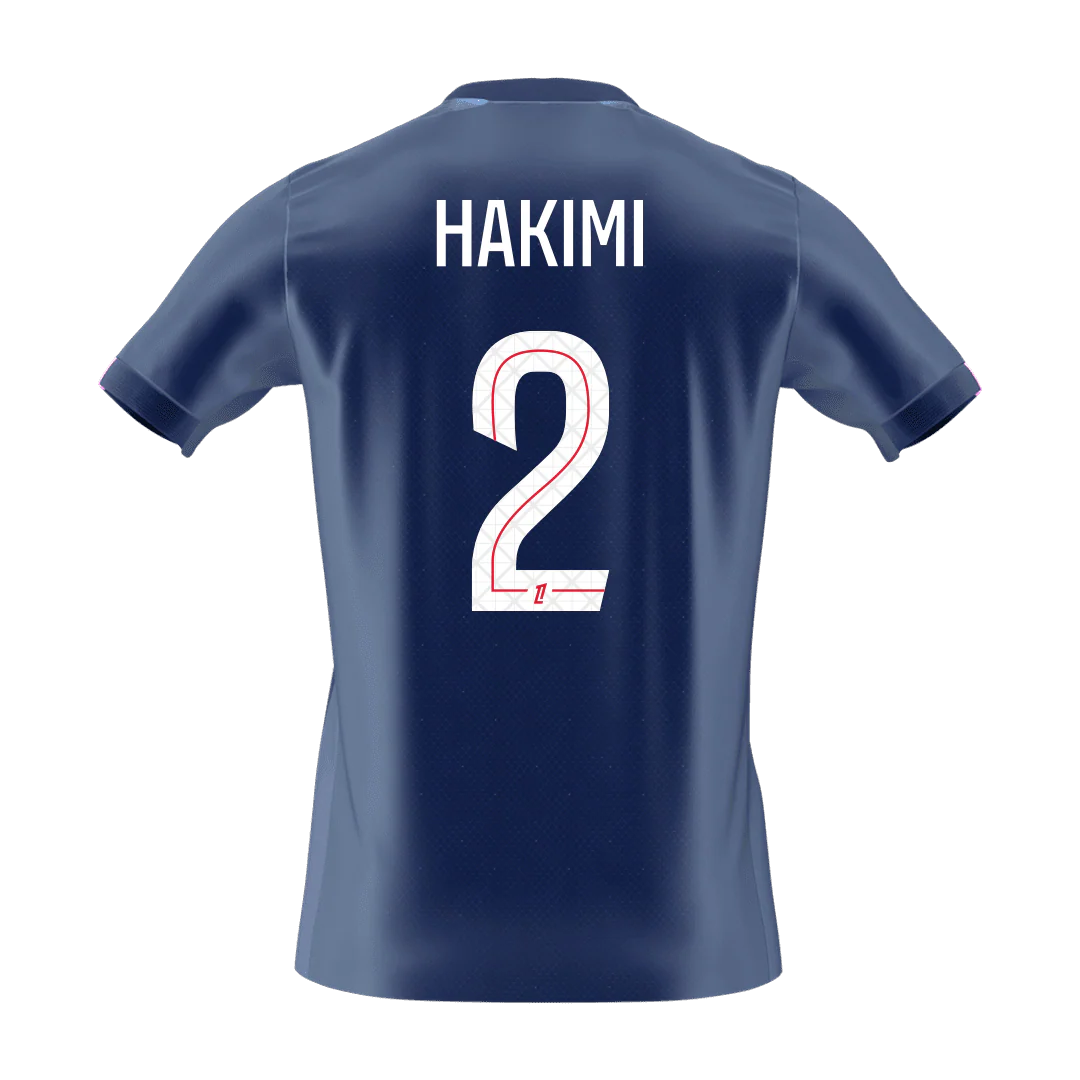 Calidad Premium Camiseta HAKIMI #2 PSG 2025/26 Primera Equipación -Versión Hincha - Imagen 9