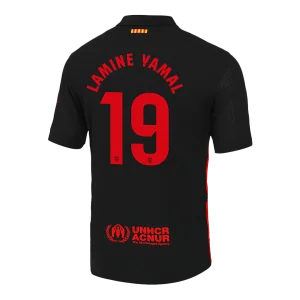 Camiseta LAMINE YAMAL #19 Barcelona 2024/25 Segunda Equipación - Versión Jugador