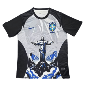 Camiseta Brasil Edición Cristo Redentor Azul