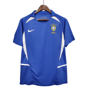 Camiseta Brasil 2002 Visitante