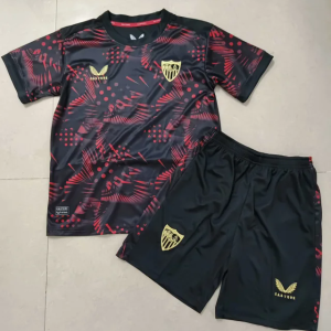 Conjunto Infantil Sevilla FC 24/25 – Tercera Equipación