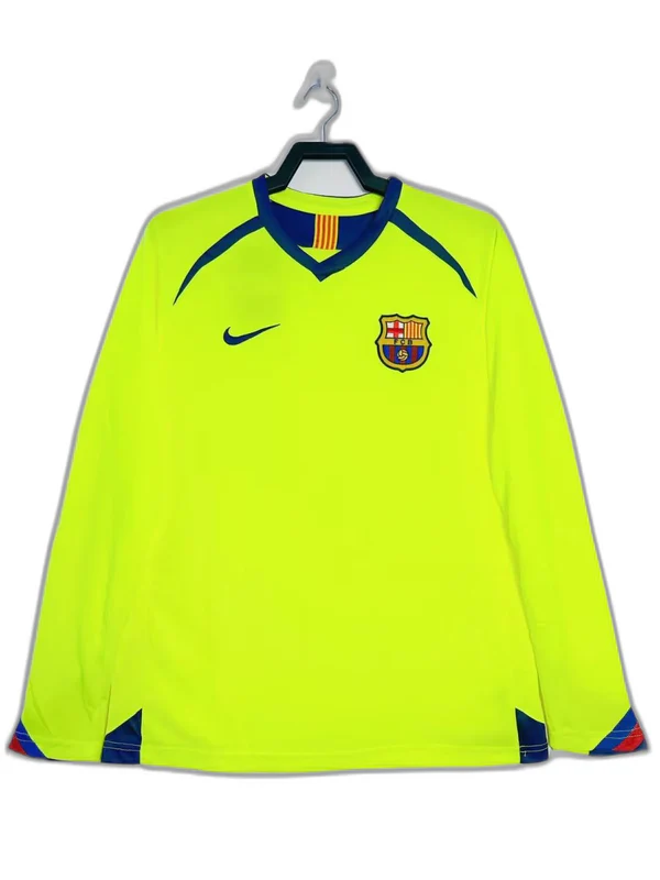 Camiseta Barcelona 05/06 II Visitante - Manga Larga Versión Retro - Imagen 2