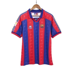 Camiseta de fútbol local retro del FC Barcelona 1995-1997