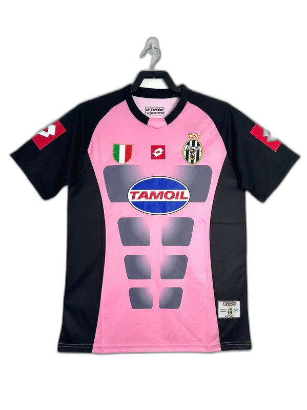 Camiseta Juventus 02/03 Portero Rosa - Versión Retro - Imagen 2